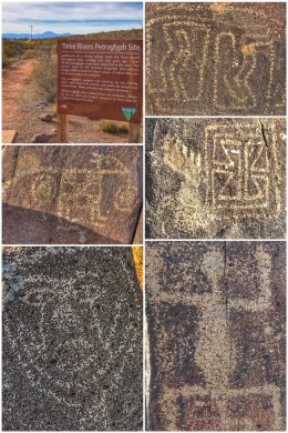 Petroglyphs at Three Rivers, NM
