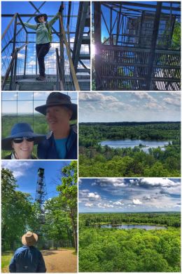 Aiton Heights Fire Tower Trail, Itasca State Park