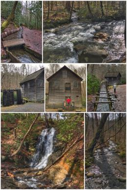 Cataract Falls - Mingus Mill, Great Smoky Mountains National Park